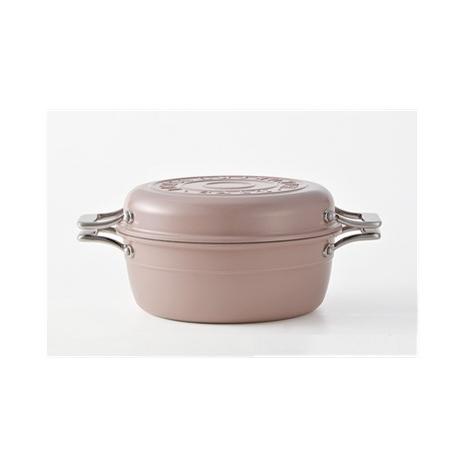 hokua　HAMON　鋳物鍋　薄桜　21cm