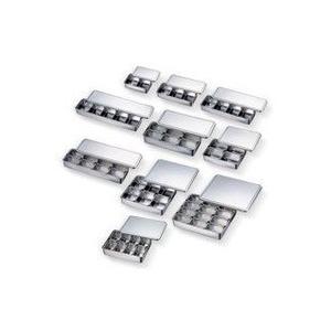 AKAGAWA　大型調味料入りバット　4ケ入り（田型）