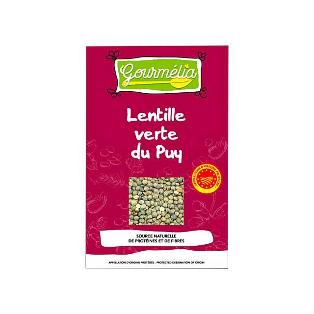 ル・ピュイ穀物・緑レンズ豆生産者共同　緑レンズ豆 輸入食品 の商品画像