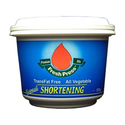フレッシュプレス トランスファットフリー ショートニング 輸入食品 配送員設置送料無料