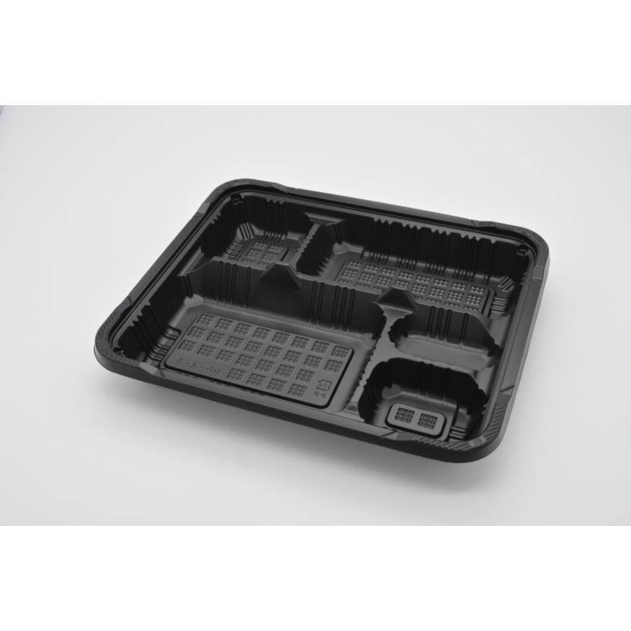 RP-4-2H黒本体 600入 安価品 テイクアウト用使い捨て弁当容器