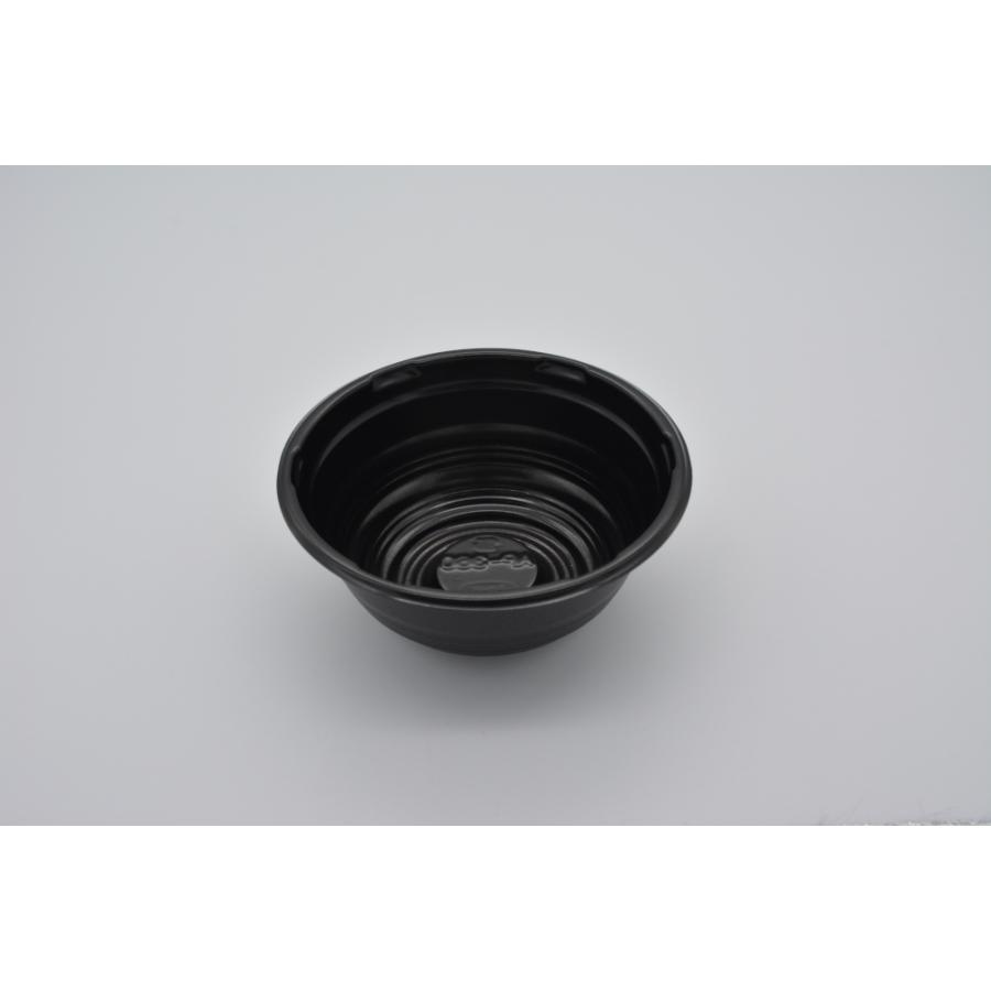 AP-360黒 本体フタセット 1200入 ラーメン 丼ぶり うどん そばの画像