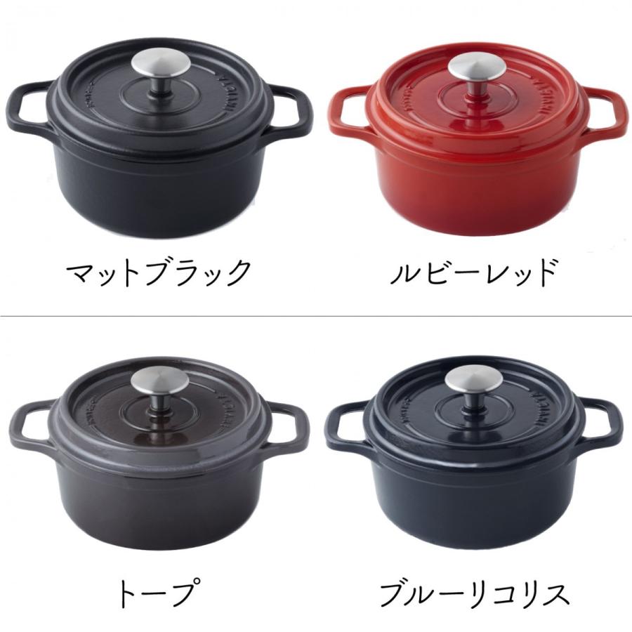 鋳物ホーロー鍋 オーバル 27cm IH対応 フランス製 アンヴィクタ INVICTAの画像