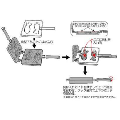 杉山金属 たい焼きジャンボ いろいろ KS-2787 : Kitchen&Living House