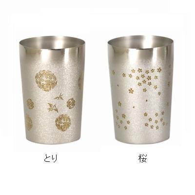 HORIE(ホリエ） 純チタン製 二重タンブラー PREMIUM LIGHT(結晶華飾