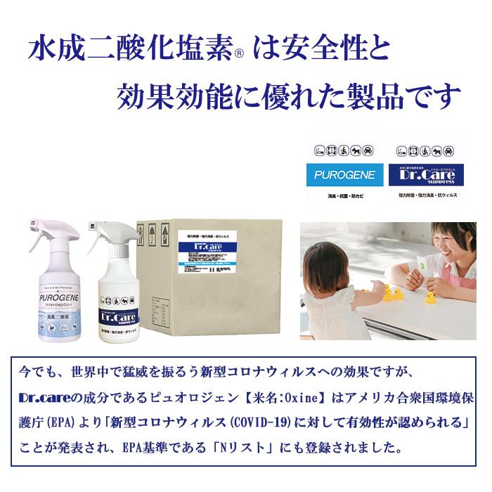 高濃度 除菌消臭剤 99.999%除去 Dr.Care suppress 1000ppm 1L×2パック｜ウイルス・臭い対策に災害時も活躍【送料無料】 |  | 07
