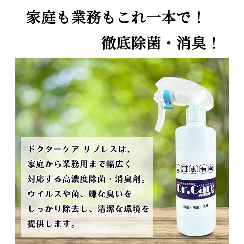 【高濃度 除菌消臭剤 99.999%除去】Dr.Care suppress 18L業務用QB｜タバコ臭・加齢臭・腐敗臭にも！施設用・災害対策にも対応【送料無料】 |  | 01