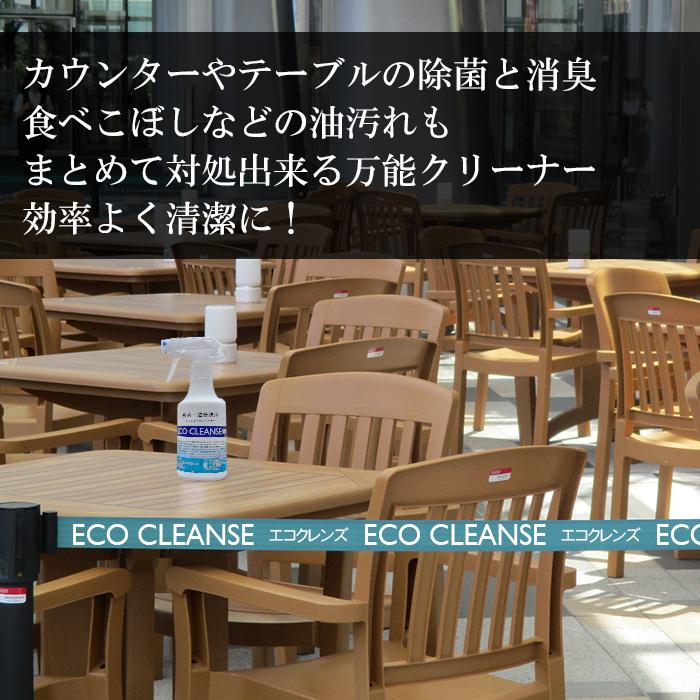 アルカリ水クリーナー 汚れ落とし 除菌 消臭 2度拭きなし 洗剤不要 キッチンクリーナー 大掃除 エコクレンズプロ  ph13.2 １Lパック |  | 02