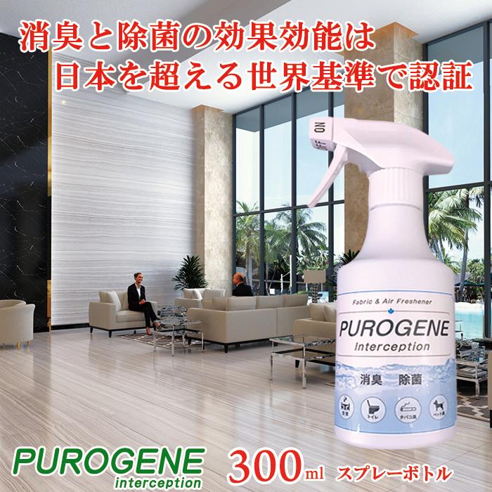消臭 除菌 抗菌 防カビ 水成二酸化塩素 ピュオロジェン 1000ppm 300ml スプレーボトル | 