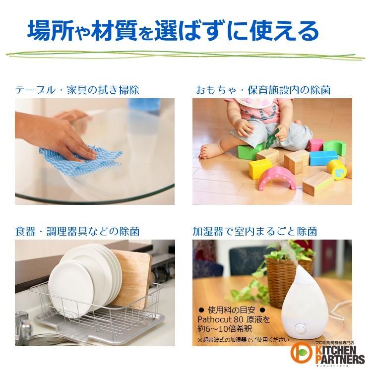 Pathocut 80 パソカット 4l 4本 弱酸性 次亜塩素酸水 除菌 消臭 消毒液 加湿器 長期 次亜水 保存 ノロ インフルエンザ 対策 送料無料 Pathocut80 4l 4 キッチンパートナーズ 通販 Yahoo ショッピング