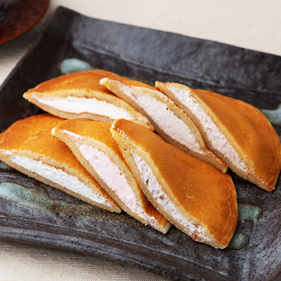 もっちりどら焼き3種セット （クリーム、苺クリーム、小豆クリーム