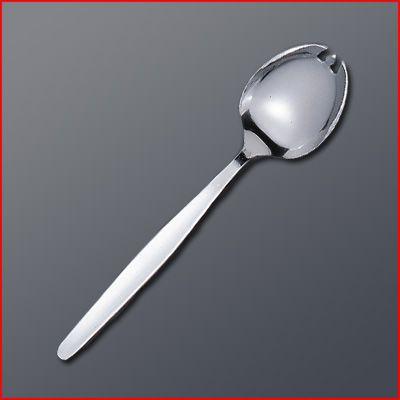 松印 給食用先割れスプーン 180mm カトラリー シルバー ステンレス
