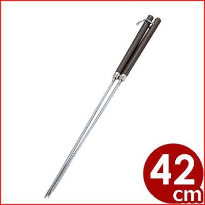 ローズ柄 揚げ箸 42cm P-125 菜箸 天ぷら 揚げ物 | 