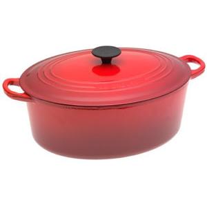 ル・クルーゼ ココットオーバル27cm＜チェリーレッド＞ | Le Creuset
