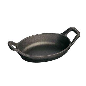 Staub/ストウブ ミニ・オーバルディッシュ（1301323）＜ブラック＞ | Staub