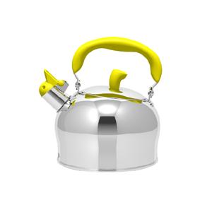 クックベッセル　Cookvessel　 ホルンアップルケトル2.4L＜イエロー＞【　やかん　ハンドル可倒式　】 | クックベッセル