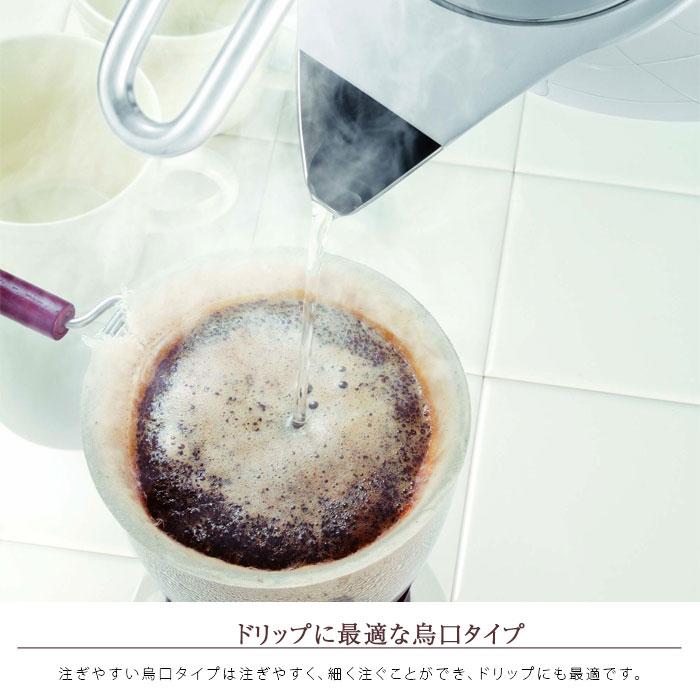 宮崎製作所 ジオ ケトル 2.5L GEO-25K GEO ジオ プロダクト やかん ステンレス ガス IH対応 15年長期保証 日本製の画像