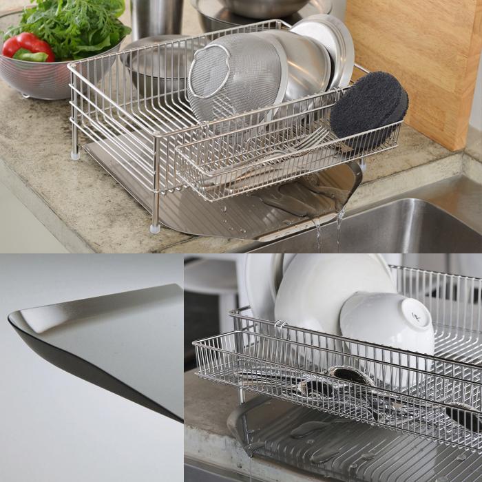 la base ラ・バーゼ ステンレストレー (  大  ) ( LB-021 ) 有元葉子 / ラ バーゼ / ステンレス / トレー / トレイ / シンプル | la base | 01