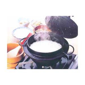 岩鋳南部鉄ごはん鍋(3合炊)（21085） |  | 01