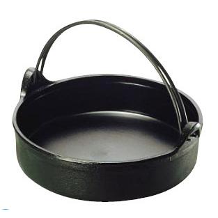 盛栄堂 及源 南部鉄器 すきやき鍋 ツル付 IH対応 26cm CA-2 | 