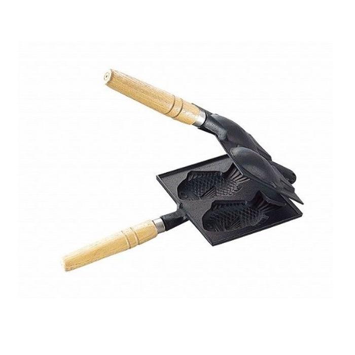 池永鉄工 たい焼器 木柄 たい焼き | 