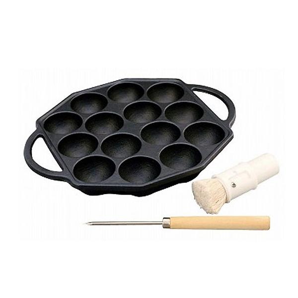 池永鉄工　たこ焼き （ピン・油引き付） ガス火専用 | 