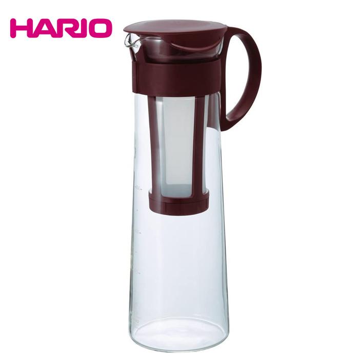 HARIO お礼や感謝伝えるプチギフト ハリオ 本物品質の 水出し コーヒーポット ショコラブラウン 8杯用 コーヒー 日本製 MCPN-14CBR ポット 1000ml 珈琲ポット