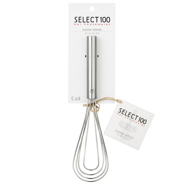 貝印 SELECT100 ターナーウィスク （ DH3119 ） 【 KAI キッチンツール 泡だて器 泡立て器 ホイッパー シンプル 】 | 貝印