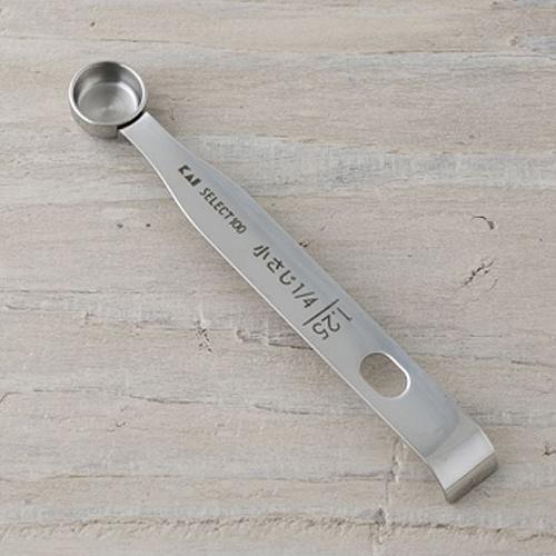 貝印 SELECT100 計量スプーン 1.25ml （ 小さじ1/4 ） （ DH3124 ） 【 KAI キッチンツール 計量器具 シンプル 】 | 貝印 | 01