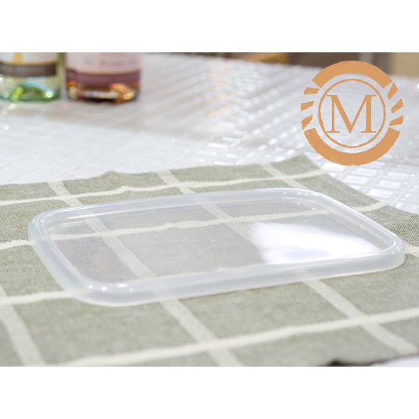 野田琺瑯 野田ホーロー ホワイトシリーズ レクタングル 浅型 M 替え用シール蓋 SFA-M [ 2点までメール便送料無料 ] | 