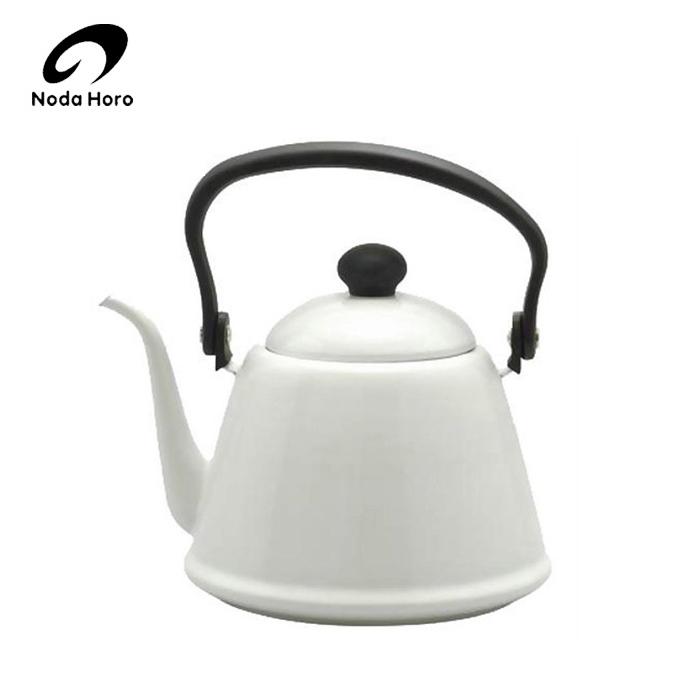 野田琺瑯 ドリップケトルII 2.0L ホワイト DK-200 IH対応 ホーロー ケトル【送料無料】 | 野田琺瑯