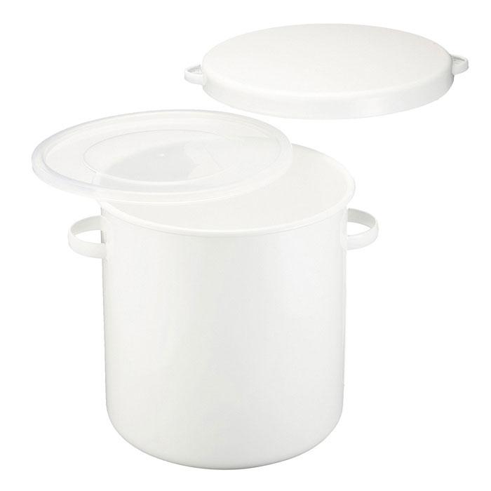 野田ホーロー ラウンドストッカー 21cm WRS-21 ホーロー容器 日本製 | 野田琺瑯 | 02