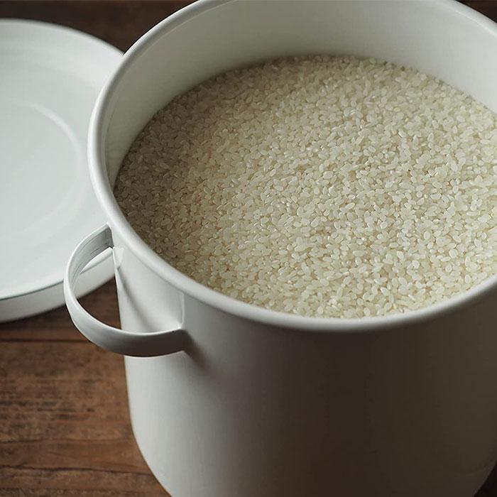 野田ホーロー ラウンドストッカー 21cm WRS-21 ホーロー容器 日本製 | 野田琺瑯 | 03