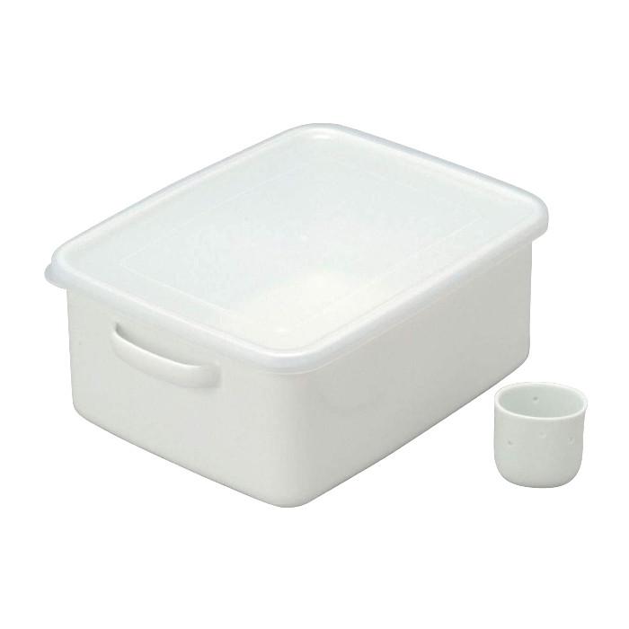 野田琺瑯 ぬか漬け美人 L TK-58 漬け物 ホーロー 容器 ホーロー容器 NODAHORO 保存容器 琺瑯 琺瑯製品 琺瑯容器 日本製 野田ホーロー ぬか漬け 漬物 | 野田琺瑯