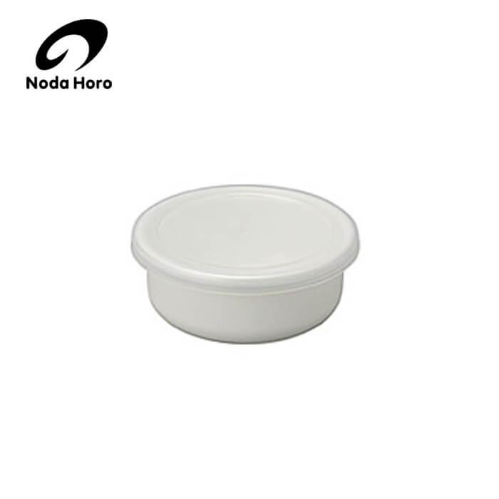 野田琺瑯 ホーロー 保存容器 ホワイトシリーズ ラウンド 10cm RD-10 ホーロー容器 のだホーロー 野田ホーロー 日本製 | 野田琺瑯