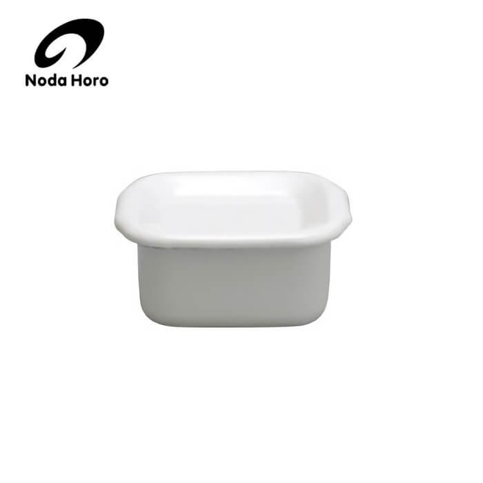 野田琺瑯 ホワイト シリーズ スクウェア S 琺瑯蓋付（WSＨ-S） | 野田琺瑯