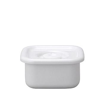 野田琺瑯 ホワイト シリーズ スクウェア S 密閉蓋付 WSM-S | 野田琺瑯