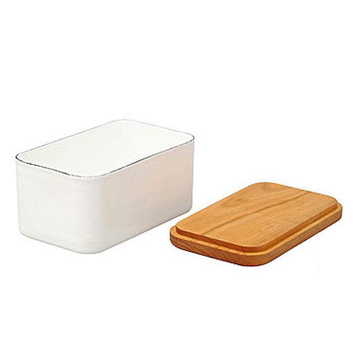 野田琺瑯 野田ホーロー バターケース BT-450 450g用 ホーロー容器 ホーロー 保存容器 のだホーロー 日本製 送料無料 | 野田琺瑯 | 01