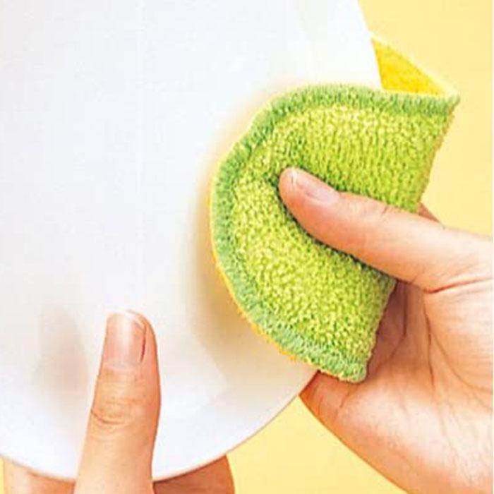 マーナ 食器洗い スポンジ キッチンスポンジ グリーン ニュースリム K-005 MARNA 水垢取り【4点までメール便可能】 | marna | 02