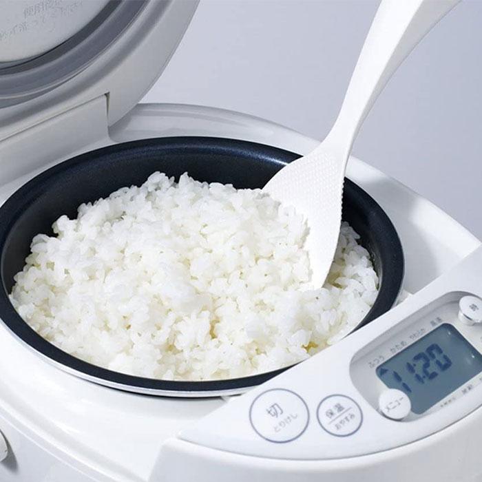 マーナ しゃもじ 立つしゃもじ ホワイト K-386W 食洗機対応 MARNA 立つ お米 米 おこめ | marna | 03