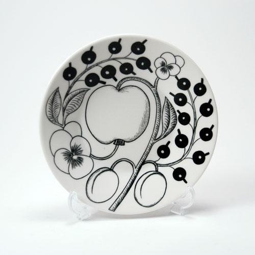 ARABIA ブラック パラティッシ プレート 16.5cm 006678 皿 お皿 アラビア arabia 食器 洋食器 おしゃれ 並行輸入品 送料無料 | ARABIA | 01