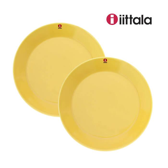 2枚セット】イッタラ ティーマ プレート 21cm 【ハニー】iittala Teema 