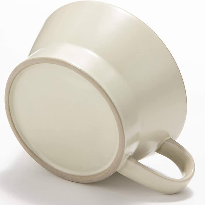 丸利玉樹利喜蔵商店 エッジライン スープカップ 350ml ベージュ T-788387 TAMAKI  マグカップ コップ 食器 |  | 03