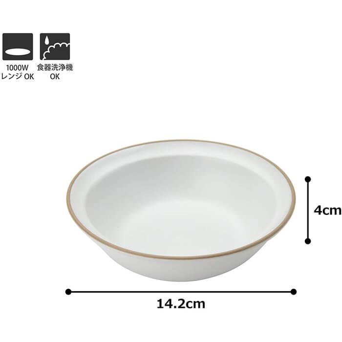 丸利玉樹利喜蔵商店 エッジライン ボウル S 14.2cm ホワイト T-788578 TAMAKI 皿 食器 |  | 03