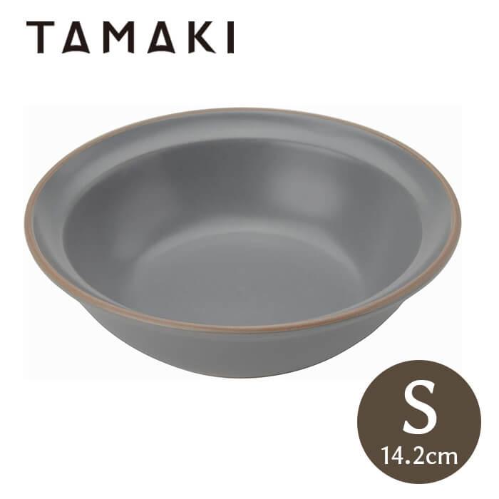 丸利玉樹利喜蔵商店 エッジライン ボウル S 14.2cm グレー T-788592 TAMAKI 皿 食器 | 
