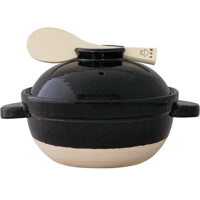 長谷園 かまどさん 2合炊き ACT-03 土鍋 炊飯鍋 | 