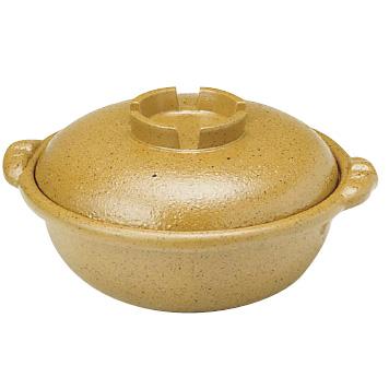 アルミ合金 黄瀬戸 土鍋風鍋 24cm | 