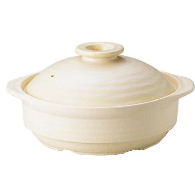 IHサーマテック 土鍋　ベージュ 9号 | 