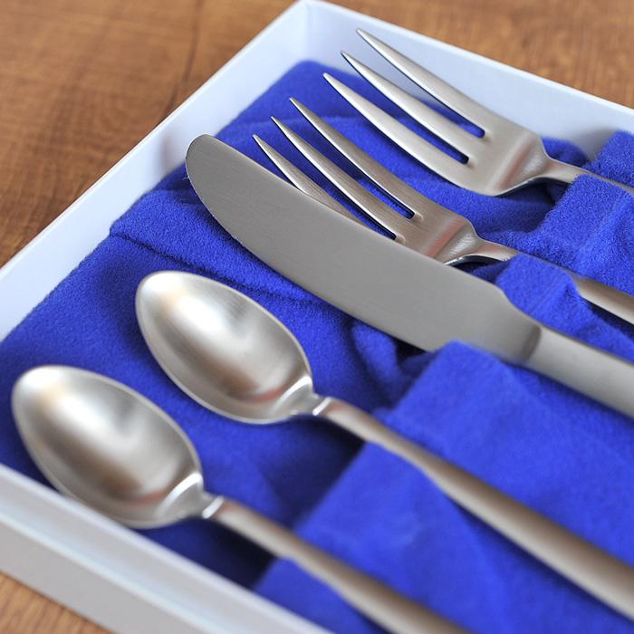カイボイスン Grand Prix ティータイム （ つや消し ） 5pcセット 【 Kay Bojesen カトラリー ステンレス ギフトセット 食器 洋食器 ブランド食器 北欧  】 | KAY BOJESEN DENMARK | 01