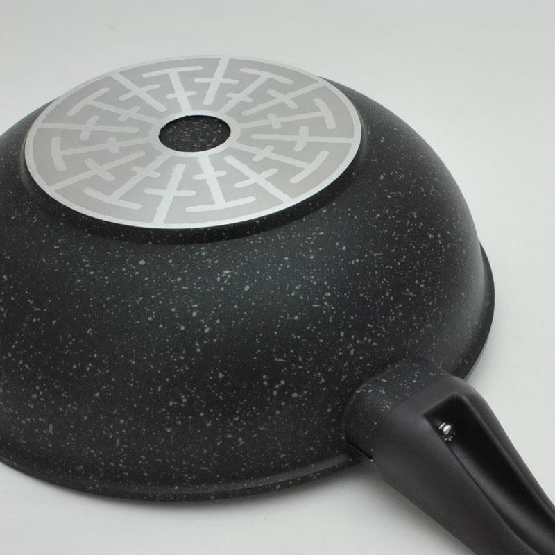 耐久性抜群！IH200V対応 業務用4層 マーブルコート炒め鍋 28ｃｍ（974000008） |  | 01